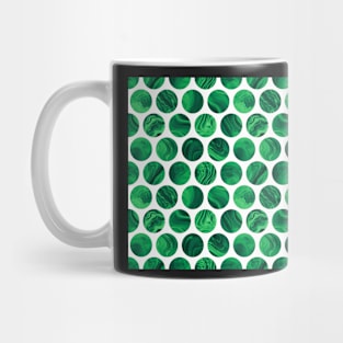 Malachite dots Mug